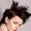 Assymétriques  tutoriel coiffure Glam' rock   en photos - L'Eclaireur des coiffeurs